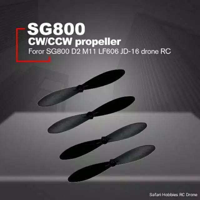 Baling-baling Drone SG800 4pcs bahan ABS