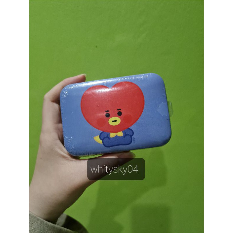 Band Aid / Bandage BT21 x LINE FRIENDS baby tin case Official || Tata