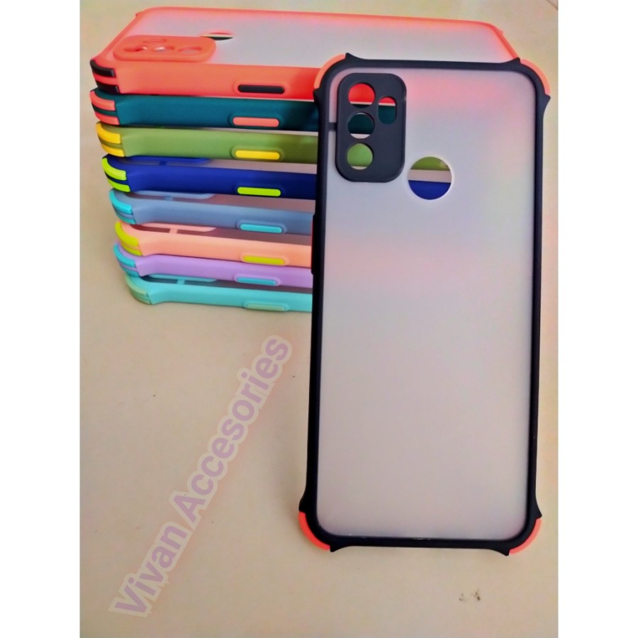 Case Oppo A53 2020 Matte Colour ShockProof AntiCrack