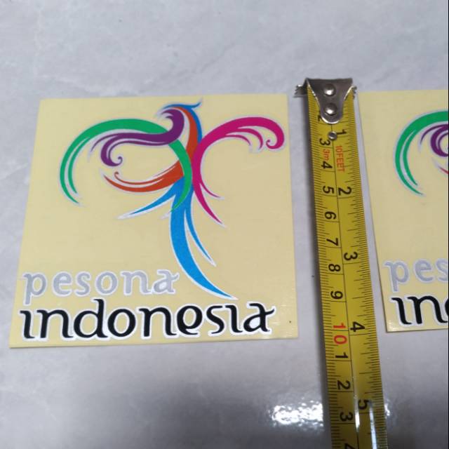 Stiker pesona indonesia