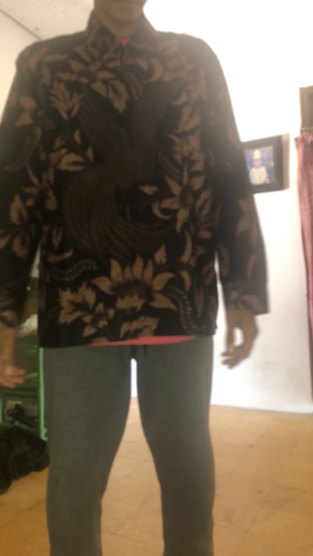 Batik Pria Lengan Panjang Sekar Peksi Full Furing