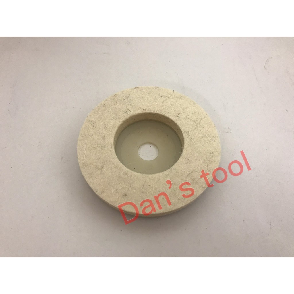 Amplas Wool / Woolen Felt Wheel / Amplas Gosok Wool 4 Inch