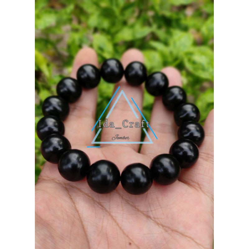 GELANG KELOR HITAM KALIMANTAN/GELANG PRIA KAYU BERTUAH BERKUALITAS
