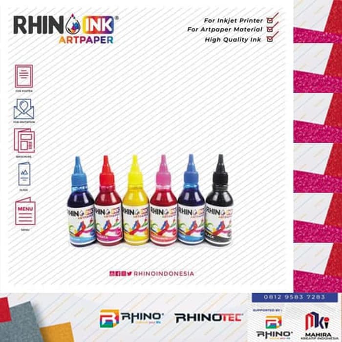 Rhino Art Paper Ink ( Tinta Art Paper )