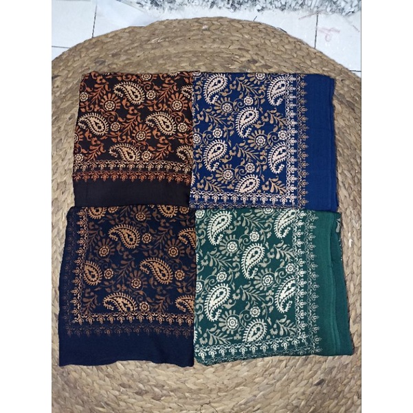 SORBAN BATIK MOTIF KASHMIR SORBAN HABIB UMAR