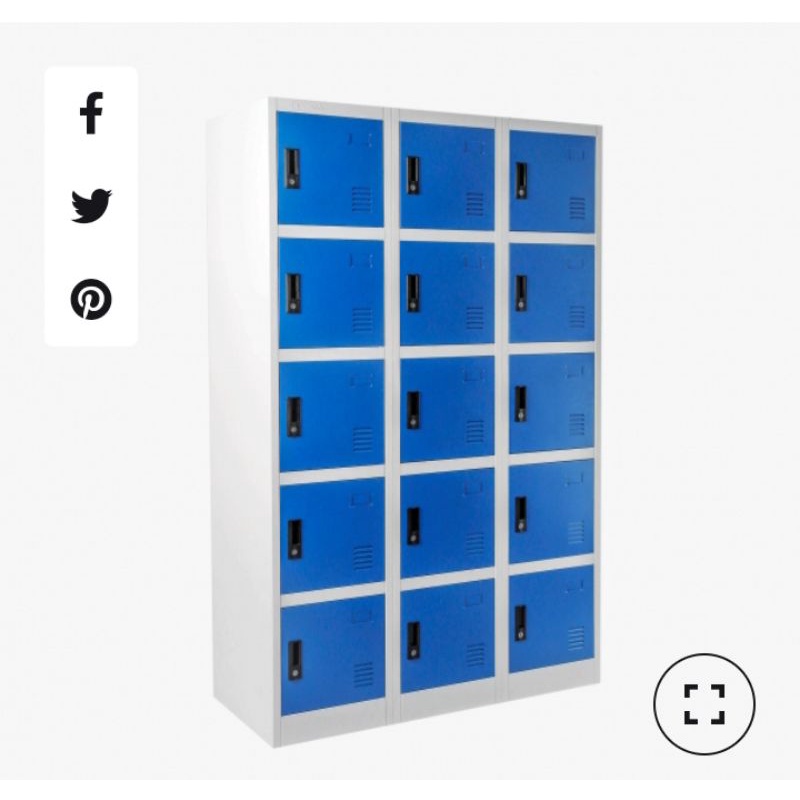 LEMARI BESI LOKER 15 PINTU