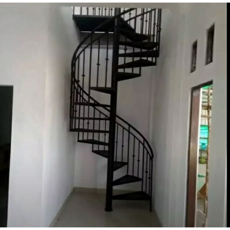 TANGGA PUTAR BESI