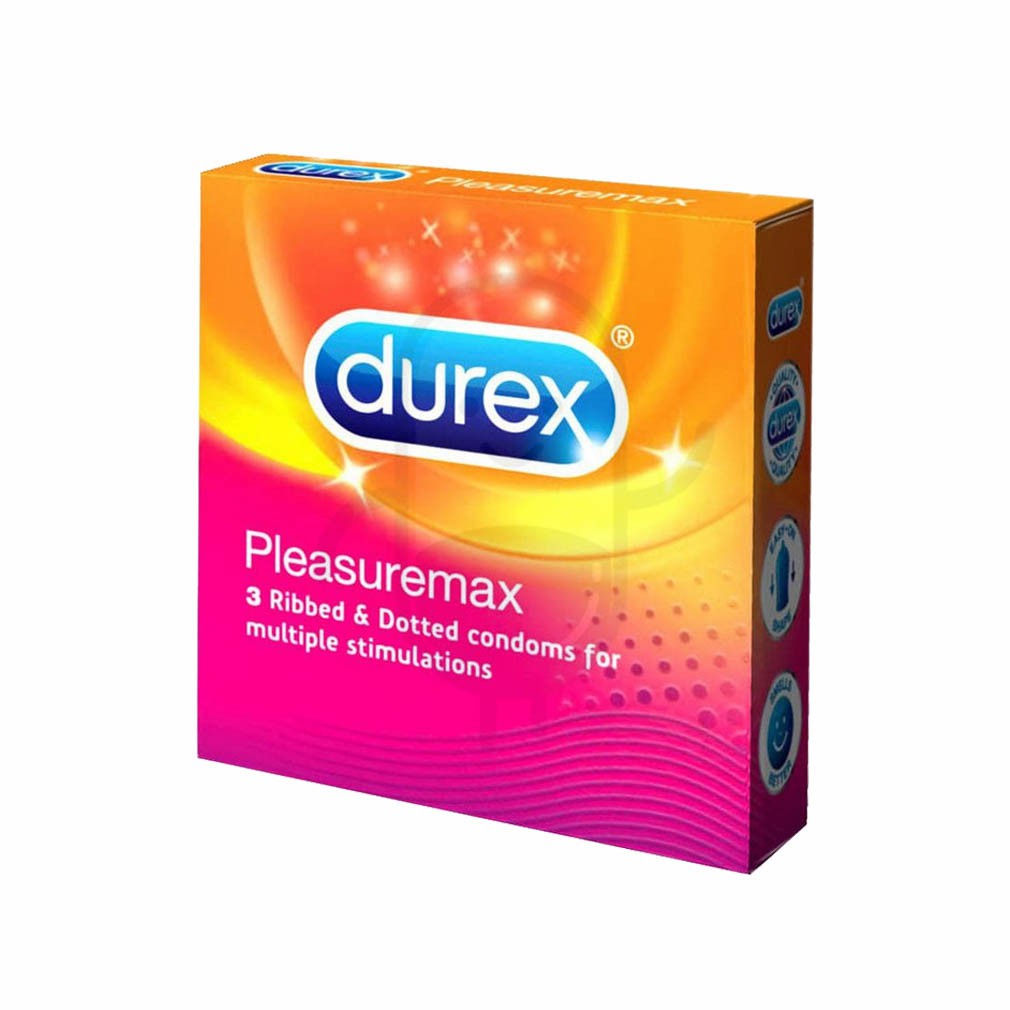 DUREX PLEASURE MAX ISI 3 KONDOM PLEASUREMAX