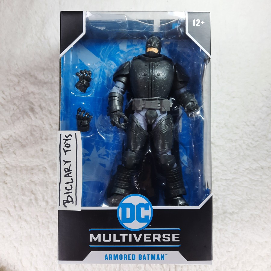 Mcfarlane Batman Armored Mafex DC Collectibles Size ORIGINAL ORI
