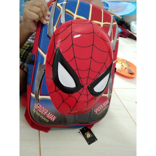 Tas Ransel Sekolah Anak SD 3D | Tas Sekolah Superhero | Tas Anak Laki laki | Tas Anak Perempuan