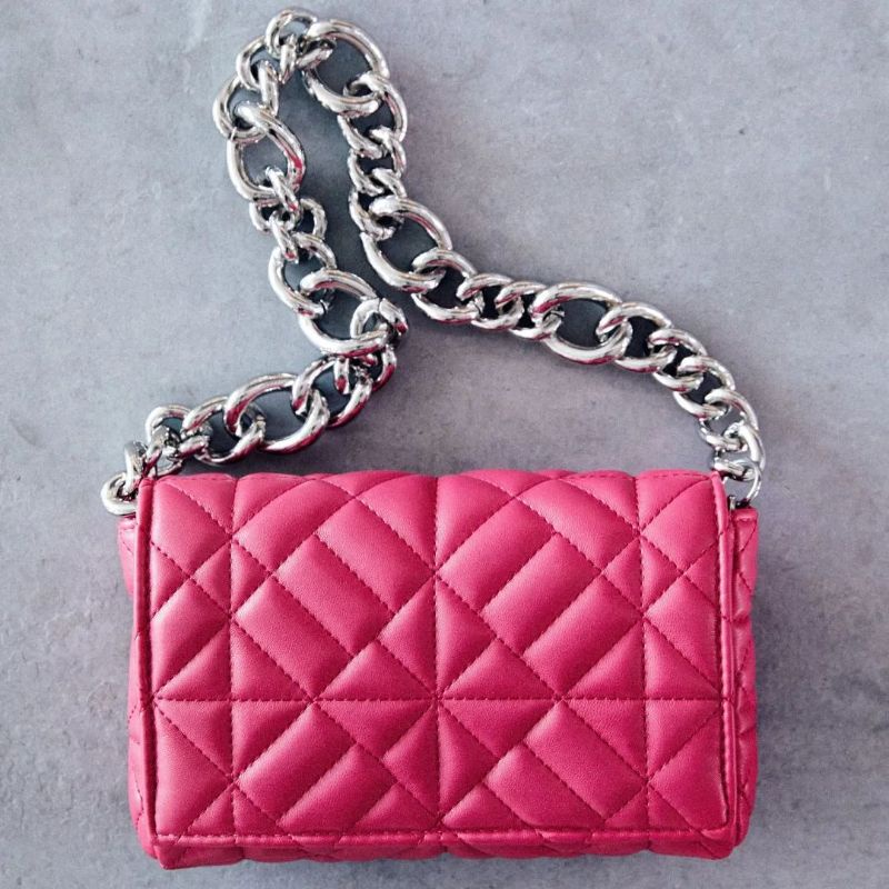 11.11 SALE | ZRA QUILTED CHAIN STRAP SHOULDER BAG