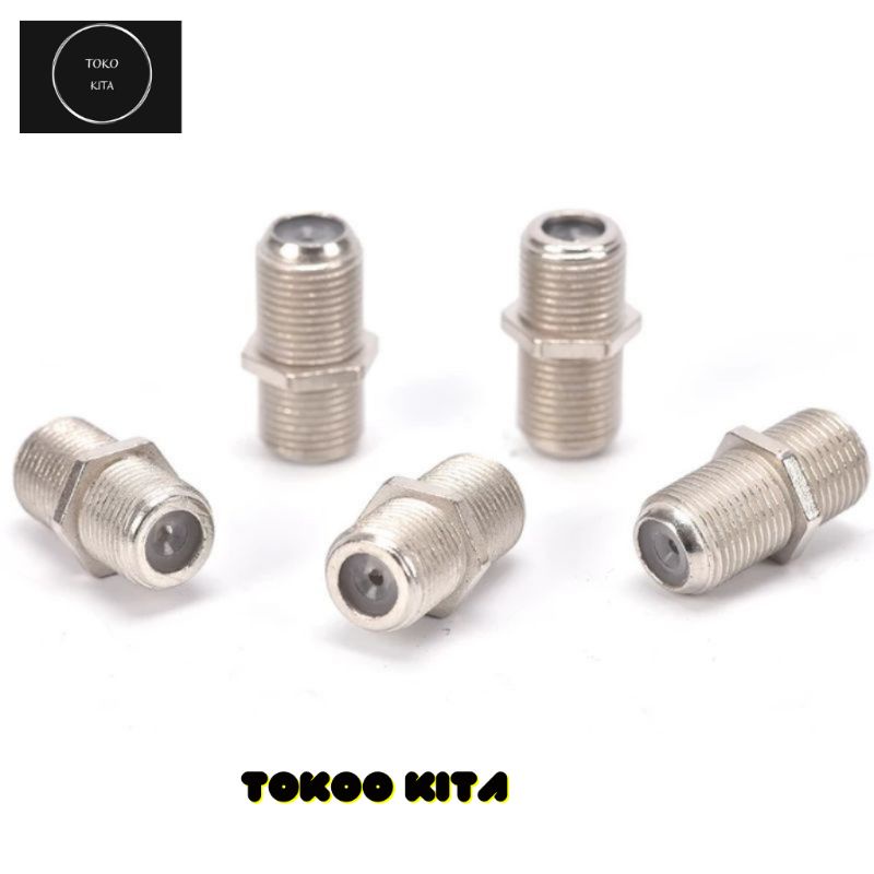 Connector I Sambungan Kabel RG6 (Parabola/Antena) Anti Karat