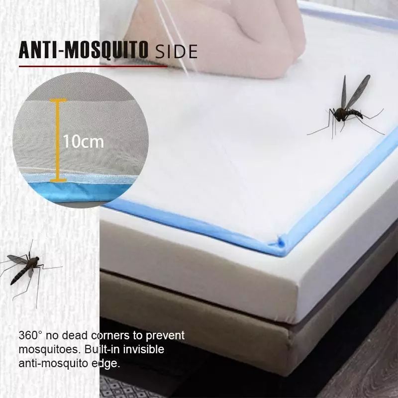 Kelambu Kotak lipat Ukuran 135x190cm/Kelambu tidur anti nyamuk Mosquito Net New Model