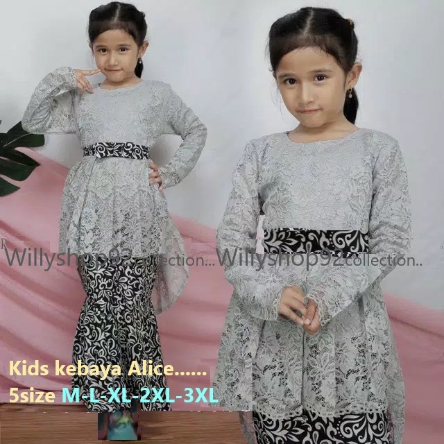 untuk 3sd13 kebaya anak Alice