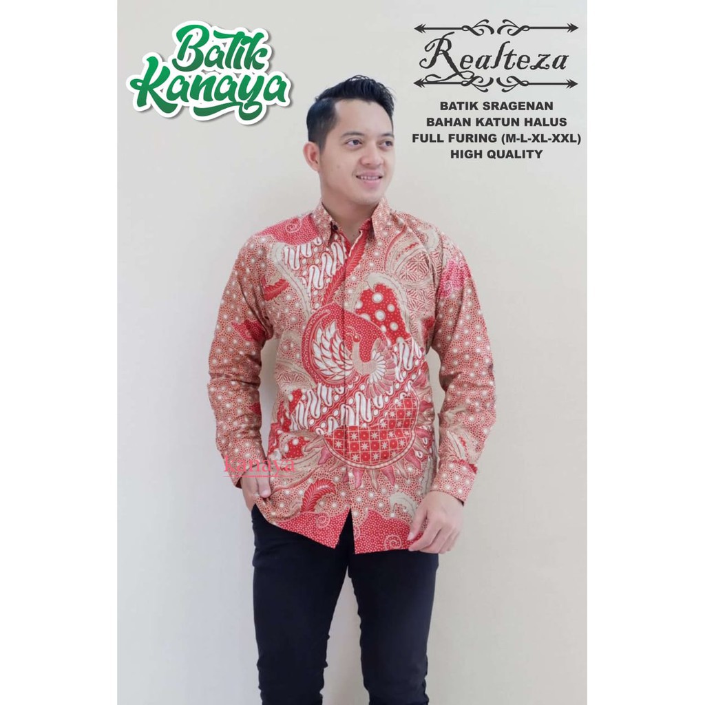 REALTEZA / BATIK PRIA LENGAN PANJANG / by BATIK KANAYA / 10.3