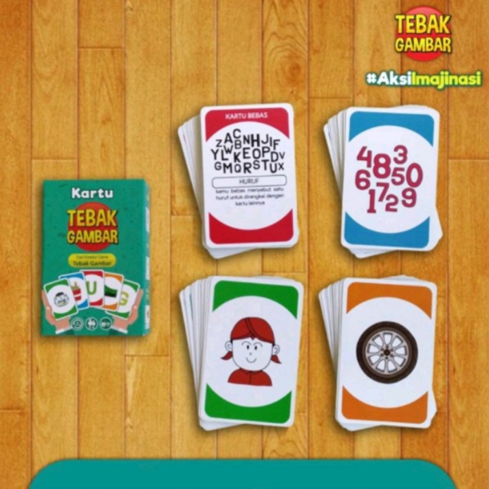 Kartu Tebak Gambar Murah Board Game