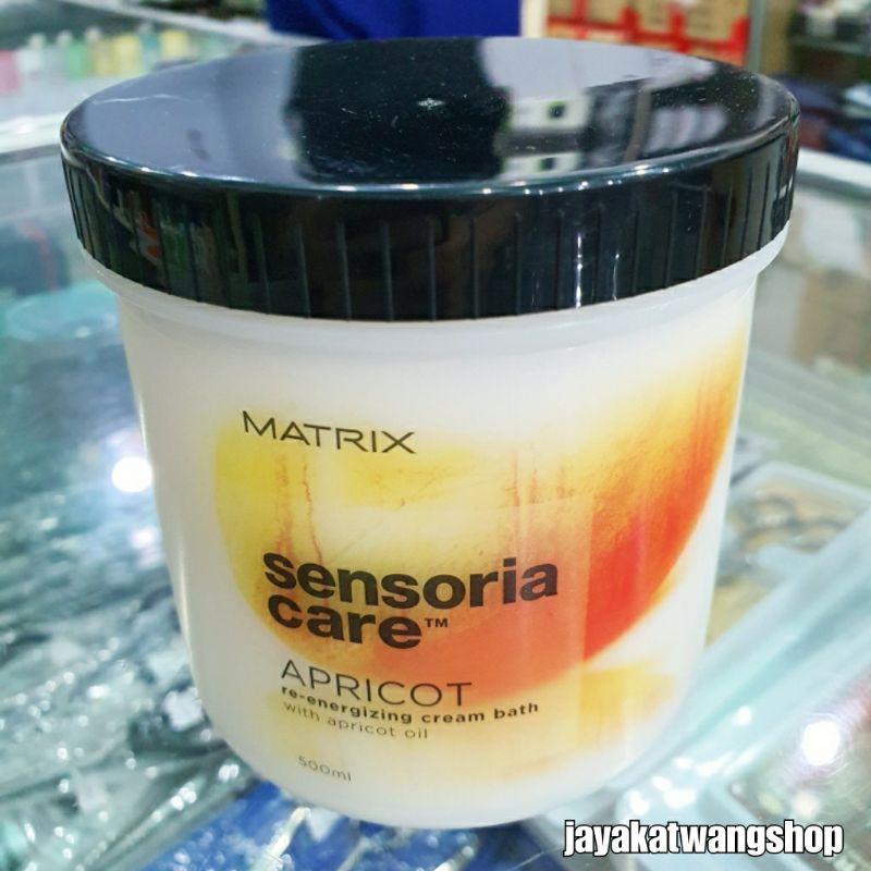 MATRIX SENSORIA CARE 500 ML Apricot Re-Energizing Creambath (Kemasan Baru)