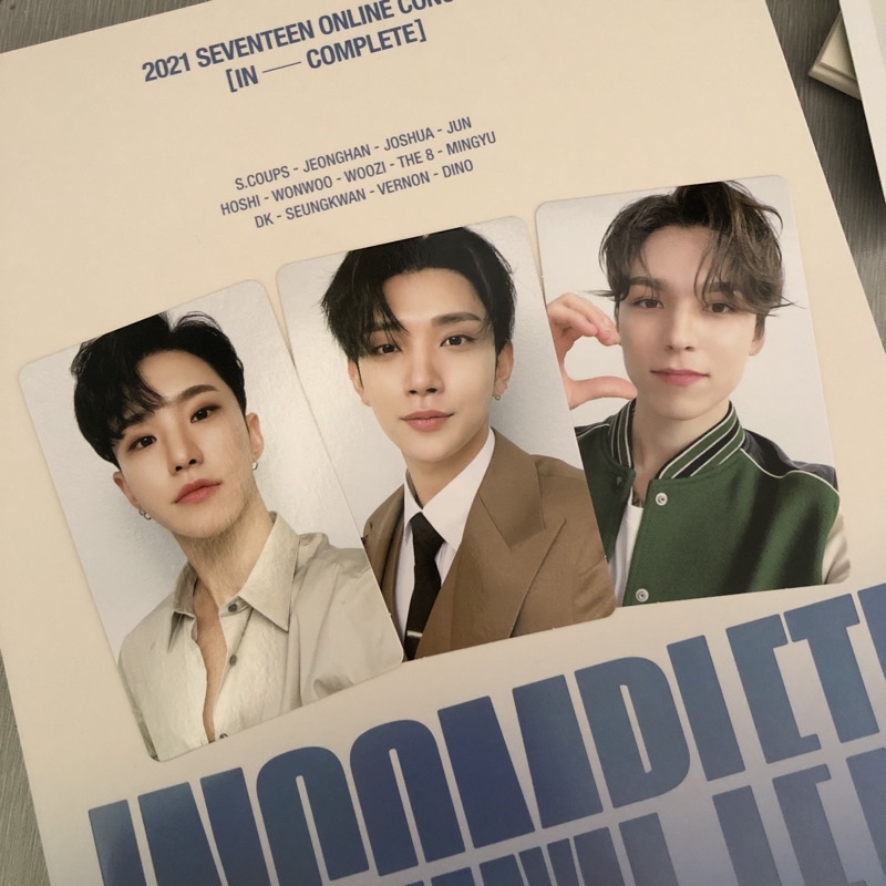 SEVENTEEN DVD INCOMPLETE PHOTOCARD PC JOSHUA VERNON