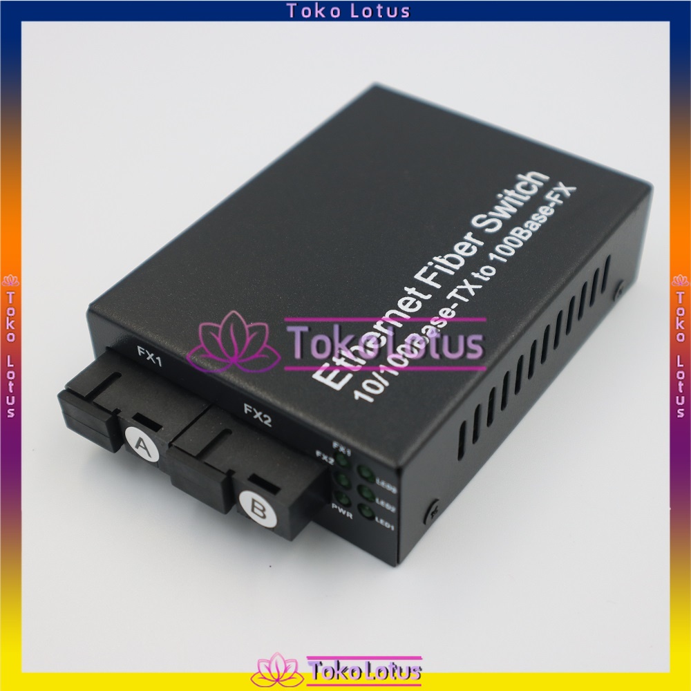 [Bisa Bayar COD] Konverter Saja / Fullset 2F1E - CM2F1E -POE MEDIA CONVERTER 10/100 20KM SC - Media Konverter Fiber Optik