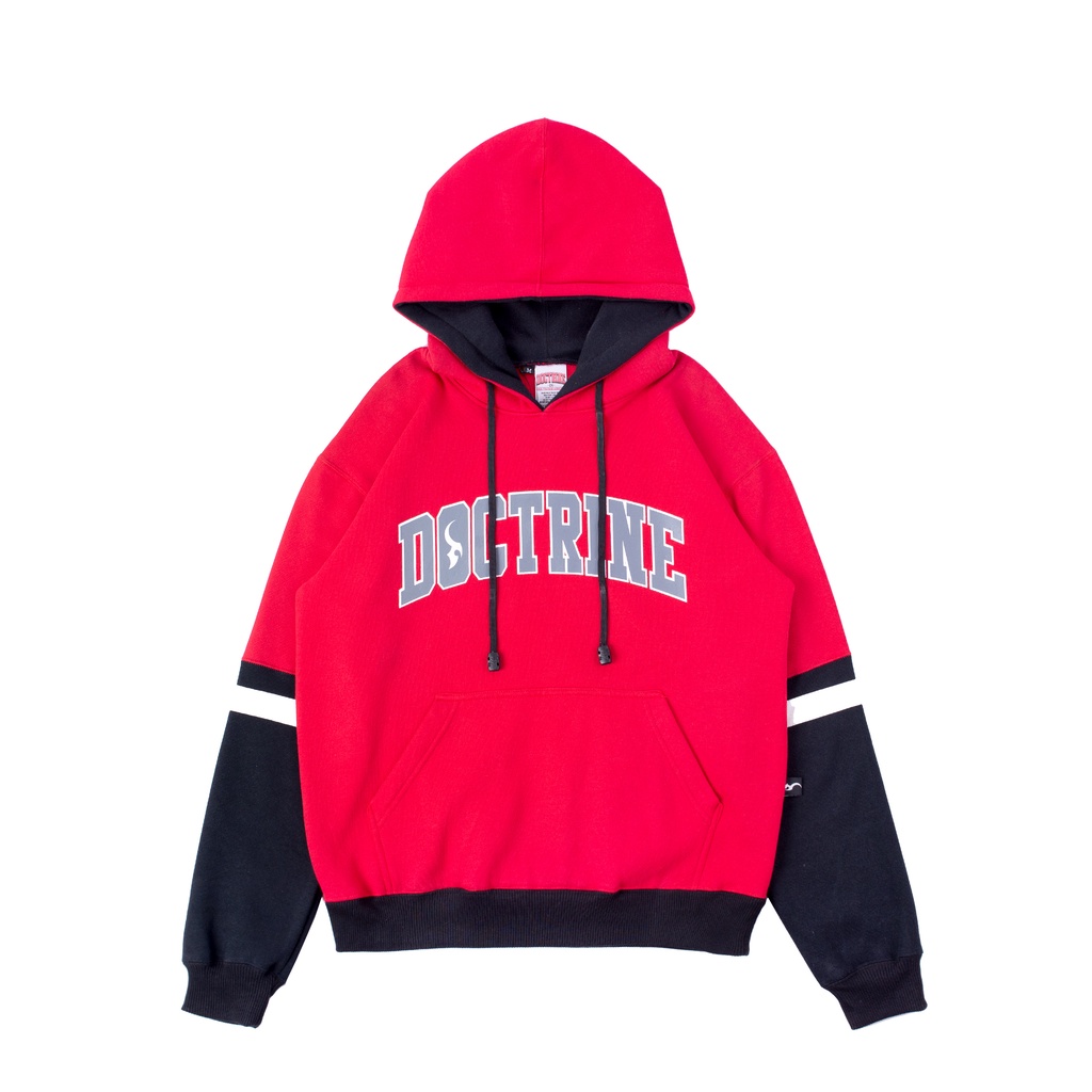 NodDoctrine Hoodie Freshmen Red Hitam Sweater Jumper Nod Doctrine