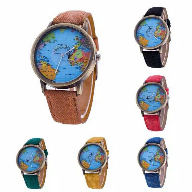 BS203 Geneva World Wide - Jam Tangan Pria &amp; Wanita ( Group ) (DI JAMIN HIDUP)