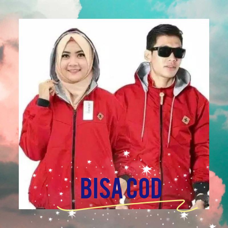 D45 COD|JAKET BOLAK BALIK 2IN1 CEWE COWO/JAKET PRIA WANITA TASLAN/JAKET MOTOR /UKURAN M,L,XL,XXL