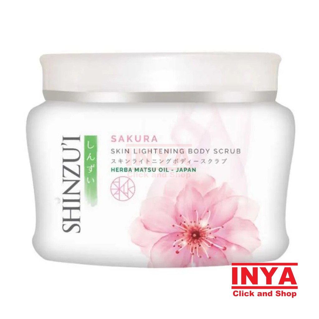 SHINZUI SAKURA BODY SCRUB 200gr