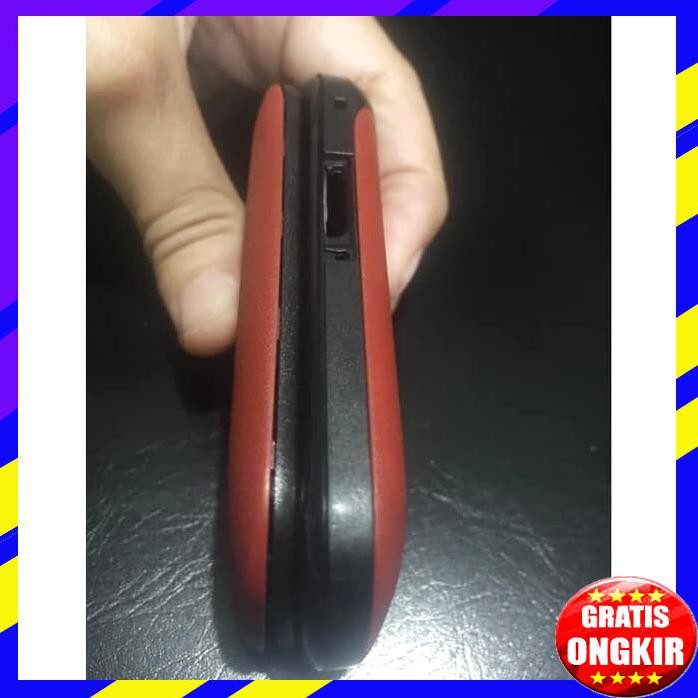 ACC HP CASING FULLSET + TULANG SAMSUNG LIPAT E1195 WARNA MERAH