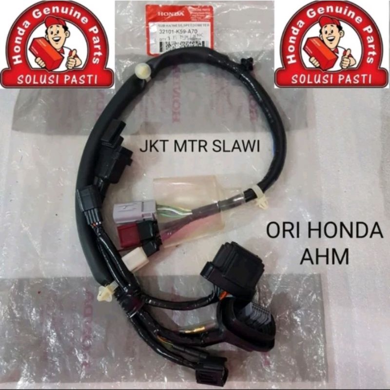 32101 K59 A70 sub harness spidometer vario 150j new vario 125 led vario 150 led thn 2018-2020 asli honda