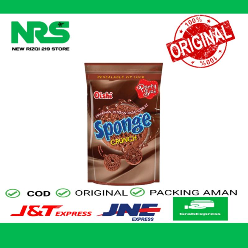 

Oishi Sponge Crunch Coklat 110g