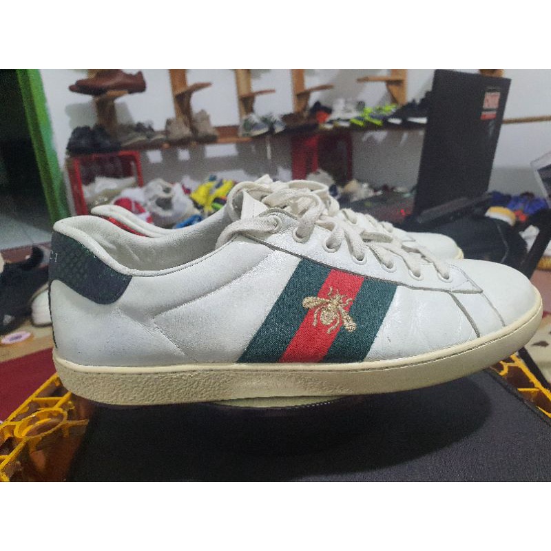 SEPATU SECOND GUCCI TAWON MADE ITALY
