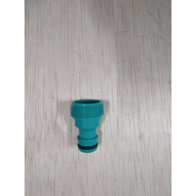 CONNECTOR SAMBUNGAN SELANG 1/2&quot; TAP ADAPTOR-PLASTIK HIJAU