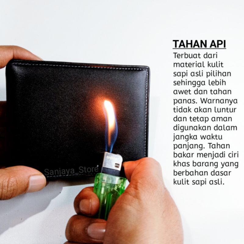 Dompet Kulit Pria ORIGINAL Kulit Asli Garut