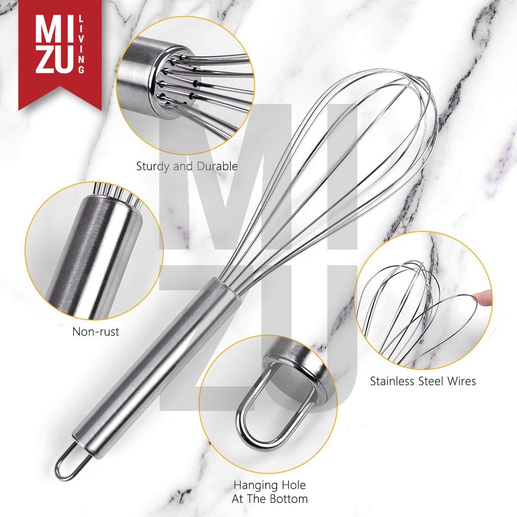 ORENDA 14inch 35cm Baloon Egg Beater Whisk Kocokan Telur Adonan Stainless Steel 201