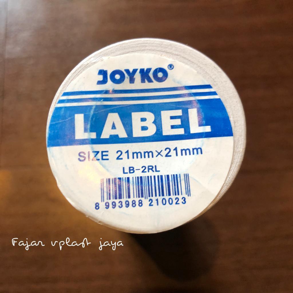 

1pak/10roll label roll harga joyko 1line LB-2RL