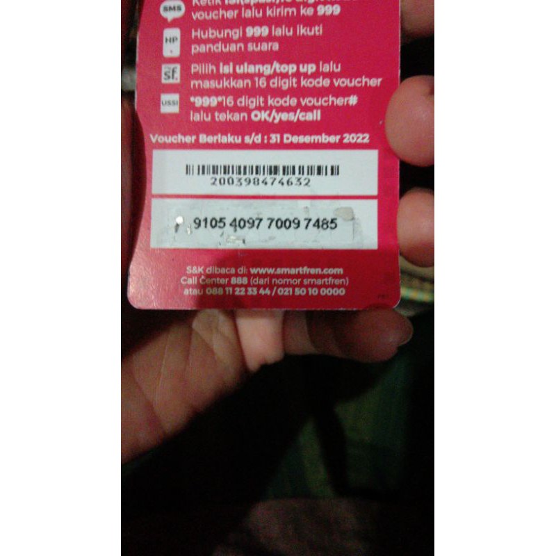 Vocer Kuota Data Smartfren 7GB, 7 Hari