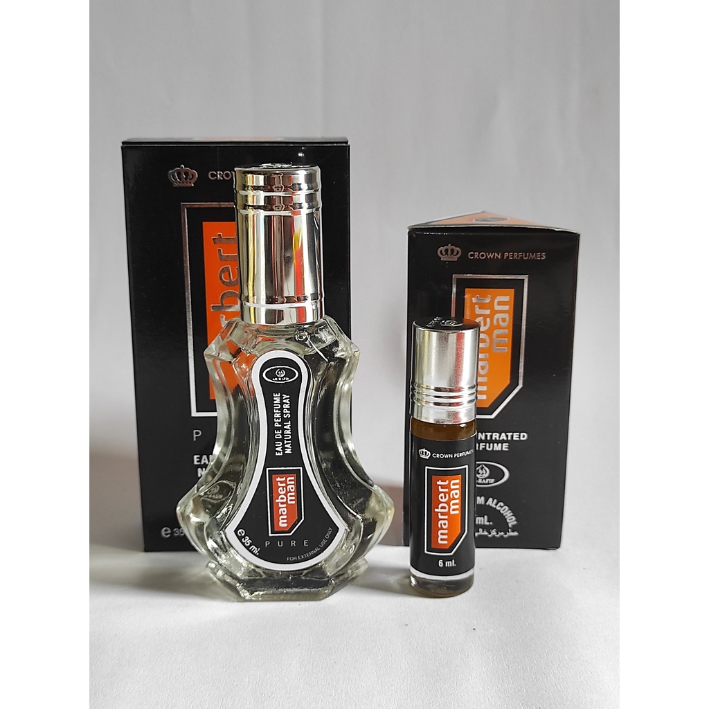 GEBYAR MURAH!!parfum wangi oles dan spray MARBET MAN parfum badan