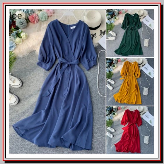 Fashion Muslim | Pakaian Muslim Wanita | Zunaira Dress Gamis Style Kor Pc - Dress Beleza / Pakaian