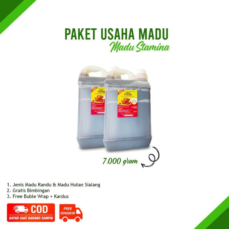 

Madu Randu dan Madu Hutan 7 kg