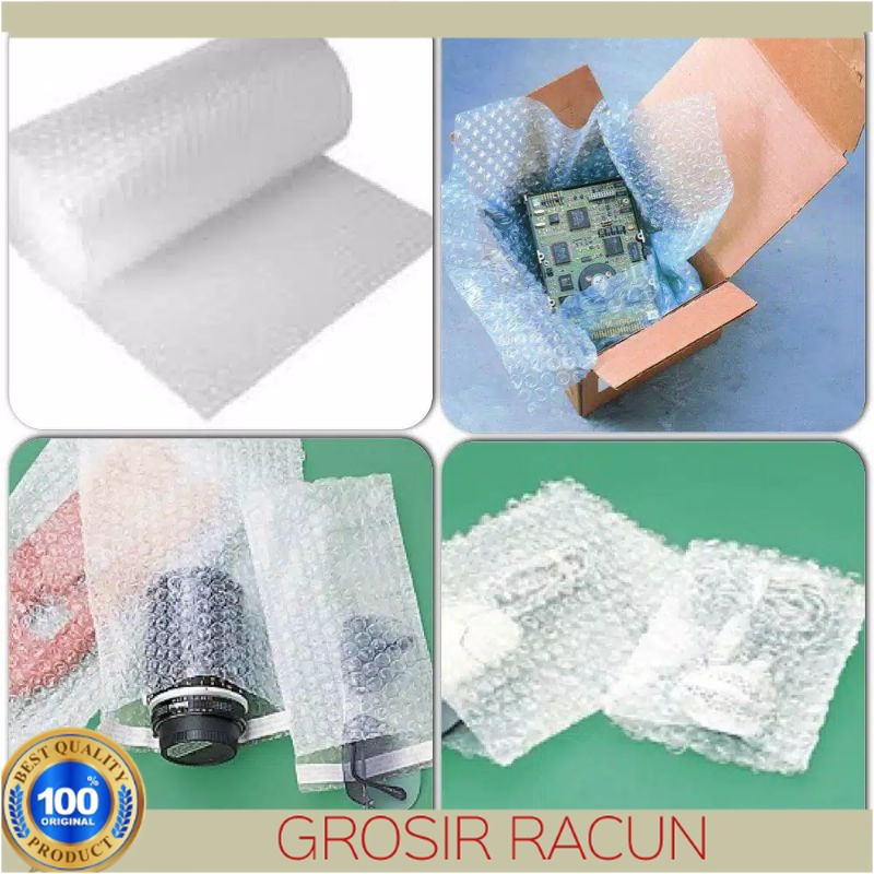 

EXTRA Plastik bubble (bubble wrap) untuk packing tambahan