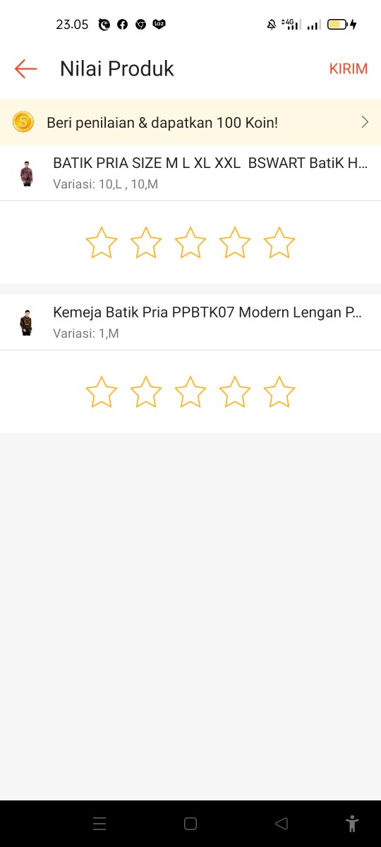 Kemeja Batik Pria Ppbtk07 Modern Lengan Panjang Casual Modis Trendy Masa Kini M L Xl Asli Pekalongan