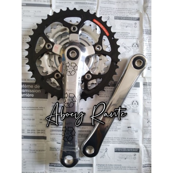 CRANK SHIMANO STX FC-MC34 NOS VIA JAPAN ARM 175