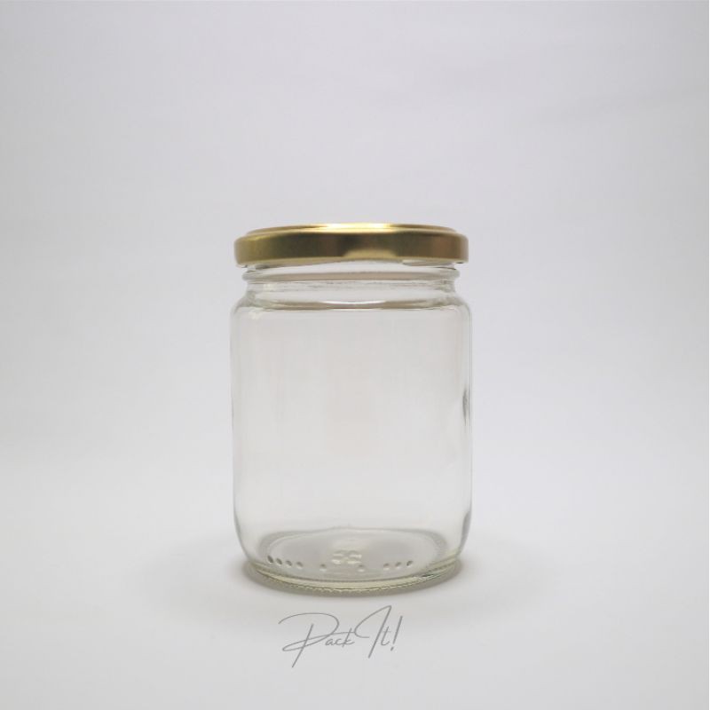 JAR KACA 250ML / TOPLES KACA 250ML / BOTOL KACA 250ML