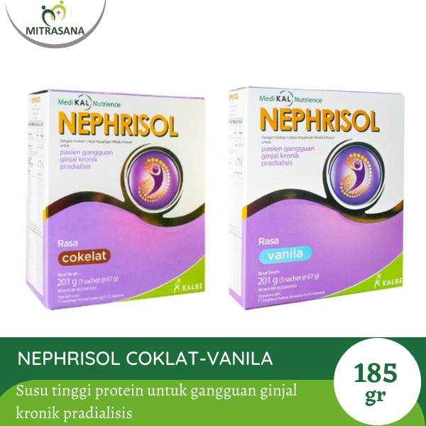 Nephrisol 201 gram - Nutrisi Rendah Protein Ginjal Kronik