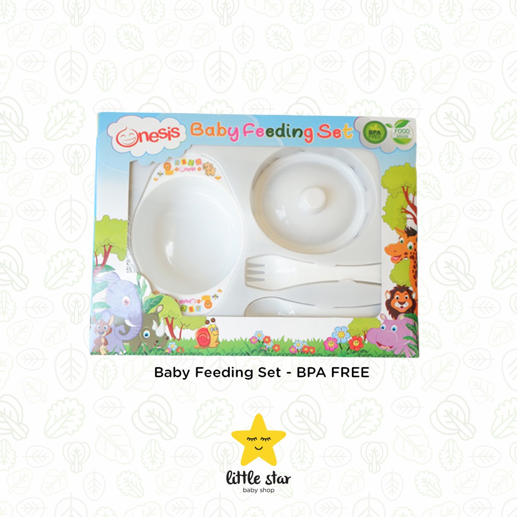 Baby Feeding Set Onesis | Alat Makan Bayi | Set Makan Anak