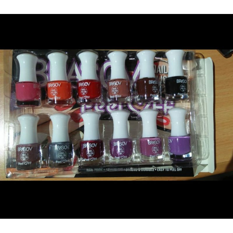 NAIL POLISH BRASOV KUTEK KUTEX PEEL OFF  HALAL KUTEKS MUSLIM ecer