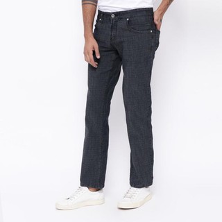 New Product Edwin Celana Jeans Edw-115-11 Regular Fit Pria Panjang Hitam - Hitam, 30 Free Ongkir