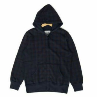 Zip Hoodie Uniqlo Tartan