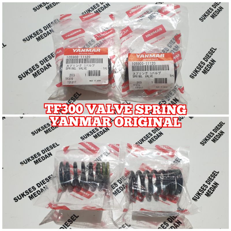 TF300 TF-300 Spring Valve Per Klep Mesin Diesel Yanmar Original