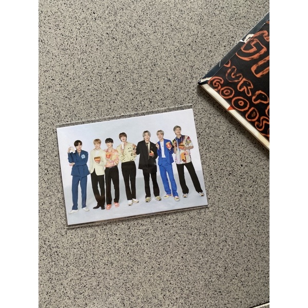 bts official mcd mcdonald photocard pc group